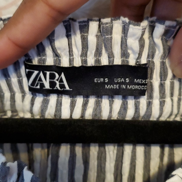 🟠🟠🟠NWT Zara Button Front Romper - Picture 3 of 4